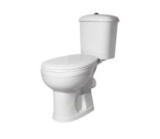 Унитаз-компакт Оскольская керамика Дора горизонтальный выпуск, однорежимная арматура, сиденье полипропилен, белый 47301100504 Унитаз-компакт Оскольская керамика Дора горизонтальный выпуск, однорежимная арматура, сиденье полипропилен, белый 47301100504