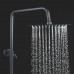 Душевая система c термостатом Shevanik S3096H, черный