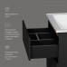 База под раковину, подвесная, 65 см AM.PM X-Joy M85AFHX0652BM Черный 