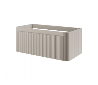 Тумба Armadi Art без раковины VOI рифлёная 100см CASHMERE 782-100-R-C 
