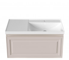 Тумба с раковиной Aquanet Агата 100 R 1 ящ. цв. бежевый 00365931 Тумба с раковиной Aquanet Агата 100 R 1 ящ. цв. бежевый 00365931