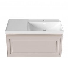 Тумба с раковиной Aquanet Агата 100 R 1 ящ. цв. бежевый 00365931 Тумба с раковиной Aquanet Агата 100 R 1 ящ. цв. бежевый 00365931