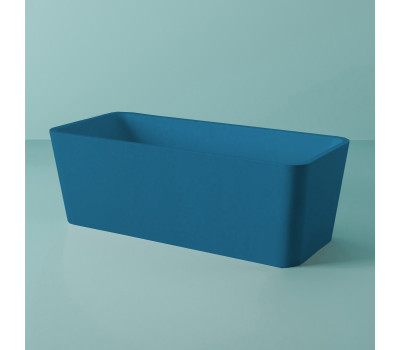 Ванна отдельностоящая 180х80 см Artceram Square ACW004 38 blu avio  