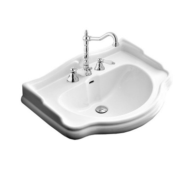 Раковина Kerasan Retro  104501*3 цвет белый 