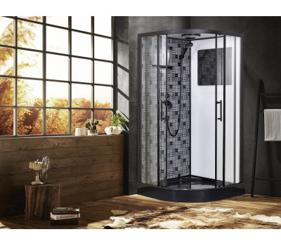 Душевая кабина Esbano ESB-90CR черный  