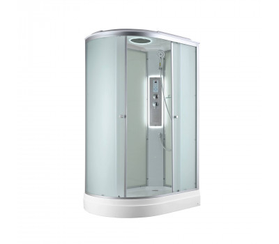 Душевая кабина AvaCan C2012R LED матовый Хром 