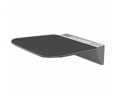 Сиденье для душа WasserKRAFT  SS404 черный матовый 