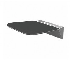 Сиденье для душа WasserKRAFT  SS404 черный матовый  Сиденье для душа WasserKRAFT  SS404 черный матовый