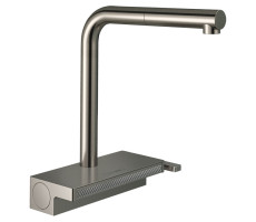 Смеситель для кухни Hansgrohe Aquno Select M81 73830800 цвет-сталь