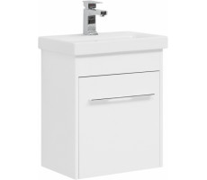 Тумба с раковиной Aquanet Августа 50 (Moduo Slim) белый 