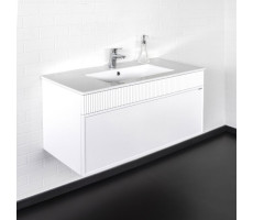 Тумба-умывальник Comforty Мадрид 100 белый матовый с раковиной Comforty 100E 00-00017864 Тумба-умывальник Comforty Мадрид 100 белый матовый с раковиной Comforty 100E 00-00017864