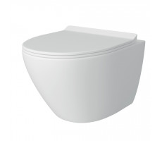Унитаз подвесной Maretti Elena безободковый с микролифтом, EA10PBM88-844, белый Унитаз подвесной Maretti Elena безободковый с микролифтом, EA10PBM88-844, белый
