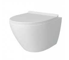 Унитаз подвесной Maretti Elena безободковый с микролифтом, EA10PBM88-844, белый 