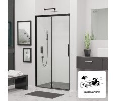 Душевая дверь 120 см RGW LE-12B Leipzig 34121212-14 Черный Душевая дверь 120 см RGW LE-12B Leipzig 34121212-14 Черный
