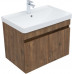 Тумба с раковиной Aquanet Оптима 70 цв. дуб рустикальный 00345355 Тумба с раковиной Aquanet Оптима 70 цв. дуб рустикальный 00345355
