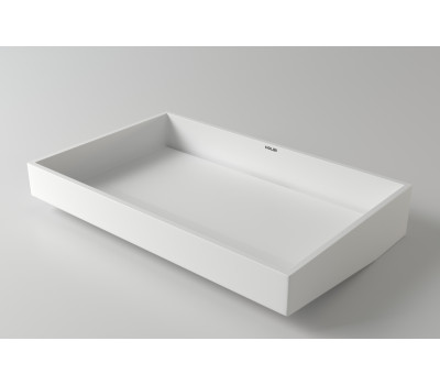 Раковина из искусственного камня HOLBI POLARIS Soft Rock 58,4 Х 37,3 белый матовый 