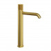 Смеситель для раковины PAINI Cox Grip без донного клапана, высокий, брашированное золото PVD (PJ) 7GPJ205OLL 