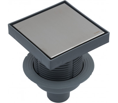 Точечный трап решетка нерж. сталь/под плитку 15х15 Logan L005-150-VERTICAL 330444 Точечный трап решетка нерж. сталь/под плитку 15х15 Logan L005-150-VERTICAL 330444