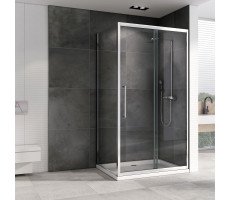 Душевой уголок ABBER Schwarzer Diamant AG30120H-S70 хром 