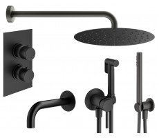 Комплект Plumberia Selection KITZXOT19QNO60 Черный матовый Комплект Plumberia Selection KITZXOT19QNO60 Черный матовый