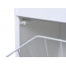 Колонна Style Line Каре 30 с корзиной, Люкс белая, PLUS СС-00002271 