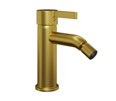 Смеситель для биде PAINI Brera без донного клапана, брашированное золото PVD (PJ) 74PJ304 