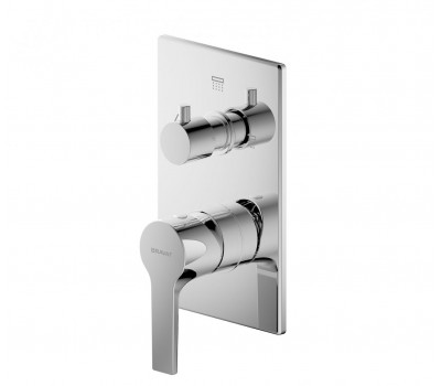 Встраиваемый смеситель 3-функц.  Bravat P69218CP-3-ENG Хром 