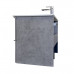 Тумба-умывальник Comforty Франкфурт-75 бетон светлый с раковиной Comforty 75E 00-00011080 