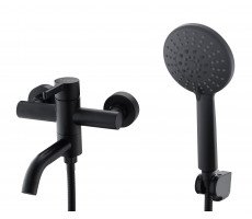 Смеситель Vessel для ванны VSL54B черный VODA 