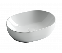 Умывальник чаша накладная овальная Element 480*350*140мм Ceramica Nova CN6019 Белый 