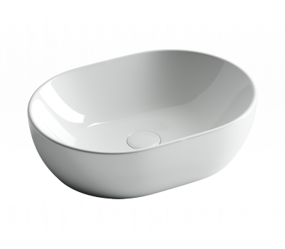 Умывальник чаша накладная овальная Element 480*350*140мм Ceramica Nova CN6019 Белый 