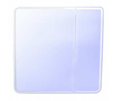Зеркало Style Line-шкаф Каре 80*80 с подсветкой, сенсор на зеркале