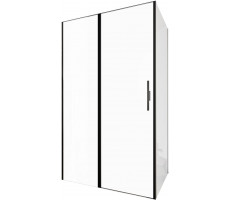 Душевой уголок Allen Brau Priority 120x100 3.31009.BBA + 3.31021.BBA черный браш 