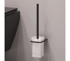 Набор подвесной унитаз с гигиеническим душем, черный AM.PM Spirit V2.0 CK70H1103B Черный 