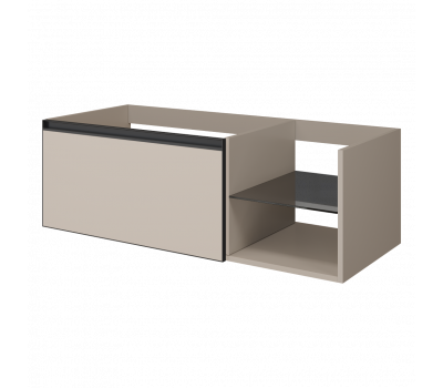 Тумба Armadi Art DAPHNE QUATRO 6 120см профиль ANTHRACITE 790-M6-120-D-A 