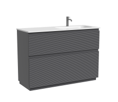 Тумба напольная SANCOS Folk Floor правая 1190х445х850, c двумя ящиками оснащенными доводчиками, Grey soft, арт.FL120FRGS Тумба напольная SANCOS Folk Floor правая 1190х445х850, c двумя ящиками оснащенными доводчиками, Grey soft, арт.FL120FRGS