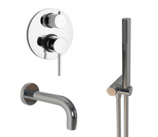 Комплект на 2 потребителя Cox PAINI, для ванны с ручным душем, хром 78CRSET26911BATH 