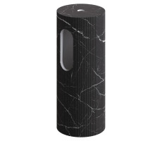 Пьедестал для раковины рифленый Armadi Art Corian Nero Marquina 801-Base-Rib-NM Пьедестал для раковины рифленый Armadi Art Corian Nero Marquina 801-Base-Rib-NM