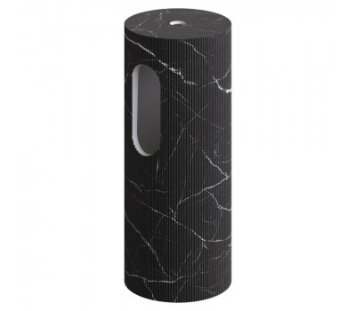 Пьедестал для раковины рифленый Armadi Art Corian Nero Marquina 801-Base-Rib-NM 