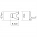 Крючок WasserKRAFT Lopau K-6000 6023D Хром 
