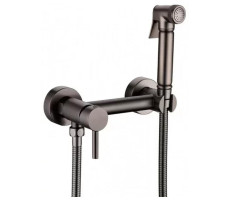 Гигиенический душ со смесителем Grocenberg GB103N-BG, графит 