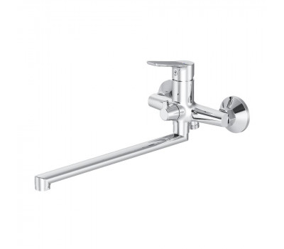 Смеситель для ванны и душа с длинным изливом AM.PM Crave F9C90200 Хром 