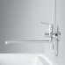 Смеситель для ванны и душа с длинным изливом AM.PM Crave F9C90200 Хром 