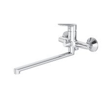 Смеситель для ванны и душа с длинным изливом AM.PM Crave F9C90200 Хром Смеситель для ванны и душа с длинным изливом AM.PM Crave F9C90200 Хром