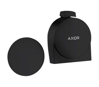 Внешняя часть набора слив-налив-перелив Axor  58304670 черный матовый 