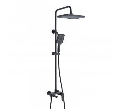 Душевая система Shevanik S4536H, черный