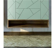 Ниша для тумбы Бриклаер КРИСТАЛЛ 100 см, дуб гранж песочный Ниша для тумбы Бриклаер КРИСТАЛЛ 100 см, дуб гранж песочный