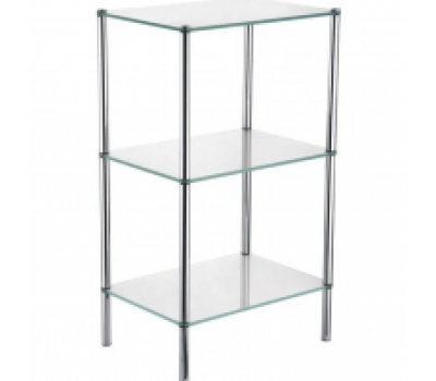 Трёхэтажная стеклянная этажёрка FIXSEN FX-9333
