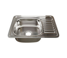Мойка из нержавеющей стали MIXLINE ML 50x65 528193 хром 