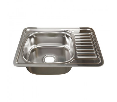 Мойка из нержавеющей стали MIXLINE ML 50x65 528193 хром Мойка из нержавеющей стали MIXLINE ML 50x65 528193 хром